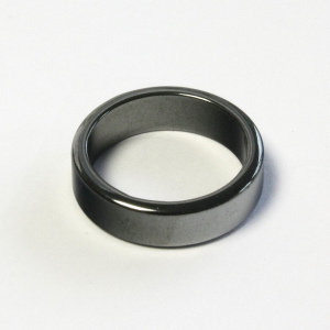 Hämatitringe 6 mm flach